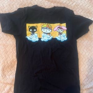 Hello Kitty X Naruto Shirt